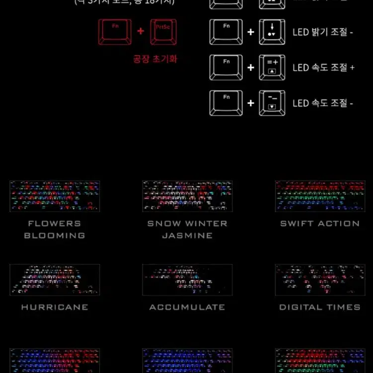 Redragon 레드래곤 키보드 마우스 세트