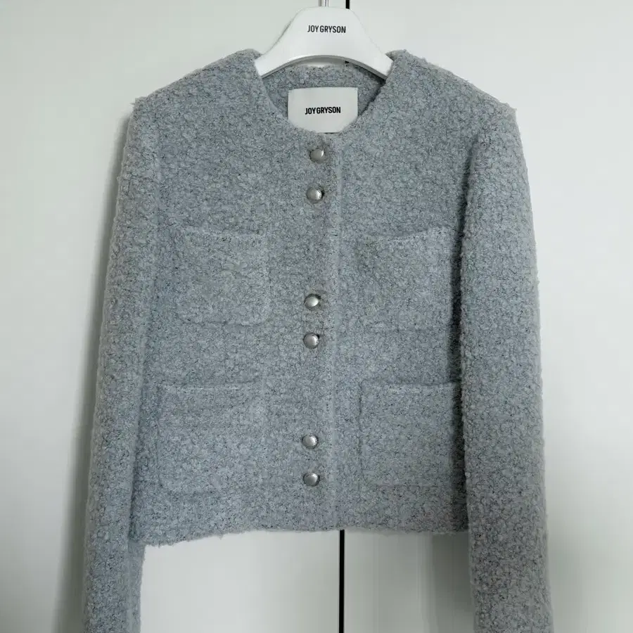 조이그라이슨 트위드 자켓 Wool Boucle Tweed Jacket