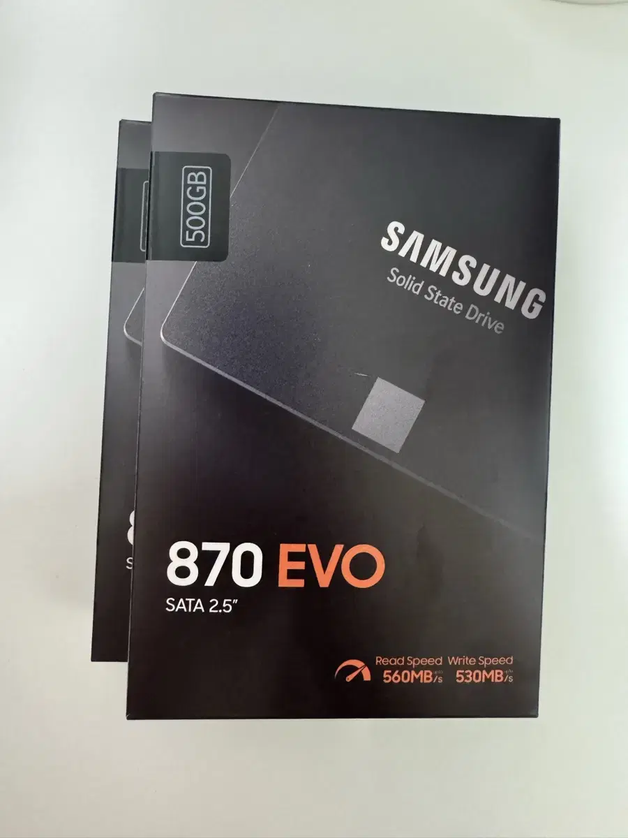 삼성 ssd 870 evo 500gb 미개봉 새상품