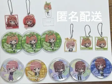 5등분의 신부 캔 배치, 아크릴 카드 묶음 판매