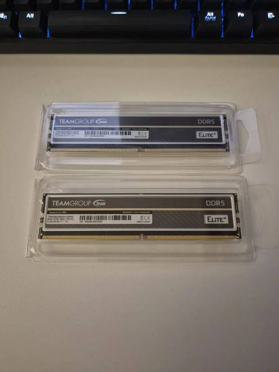 ddr5 8gb x 2개 =16gb