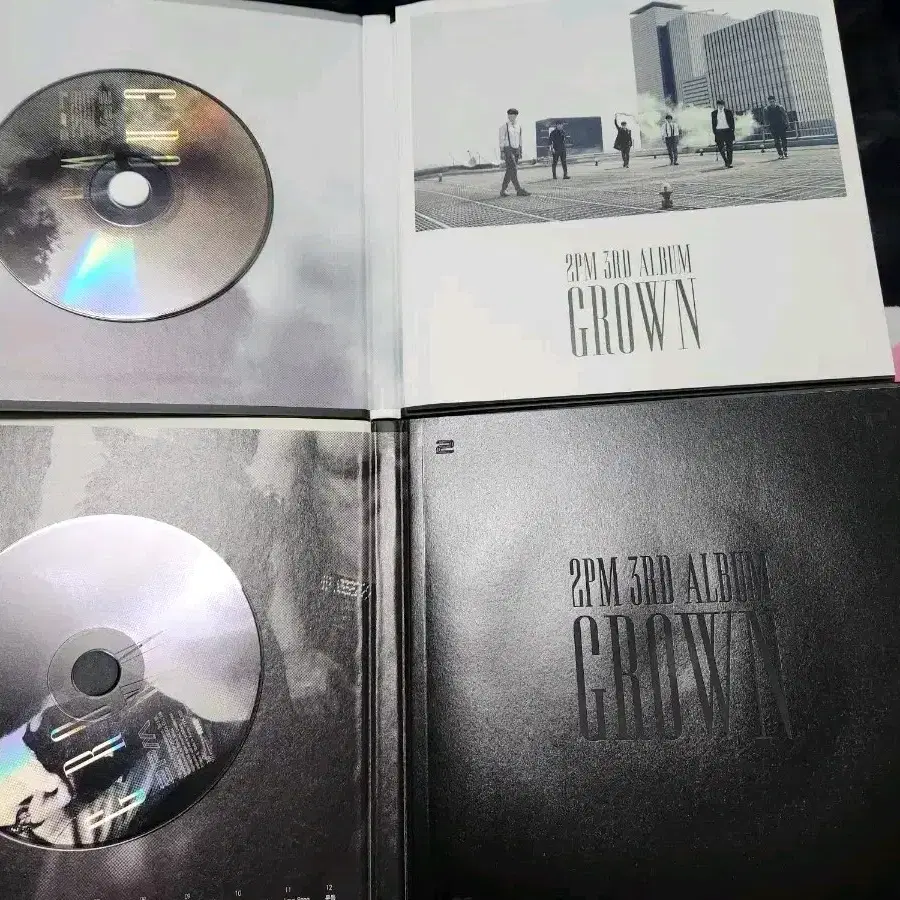 2PM 3RD ALBUM GROWN 개봉 일괄