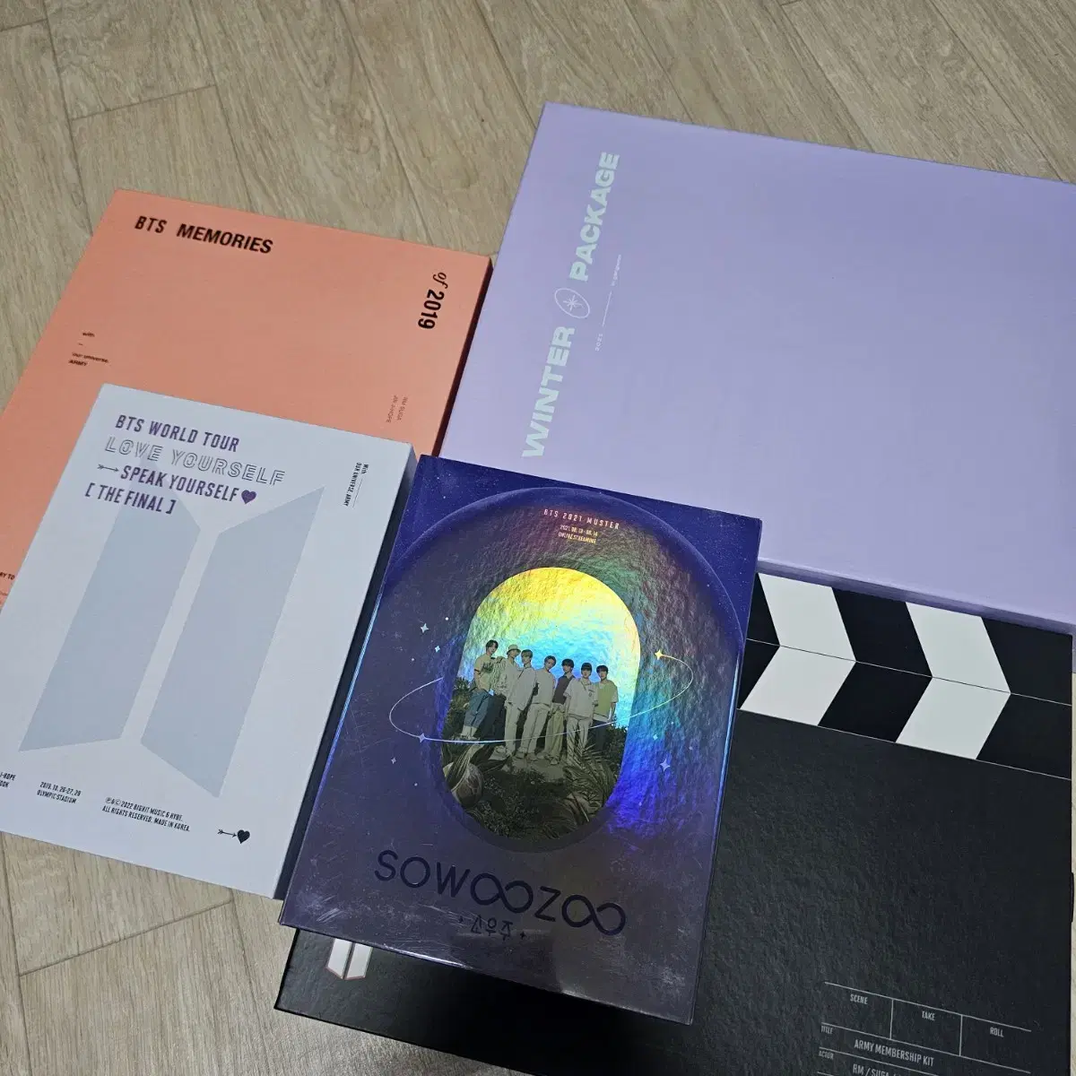 방탄 굿즈 dvd 일괄