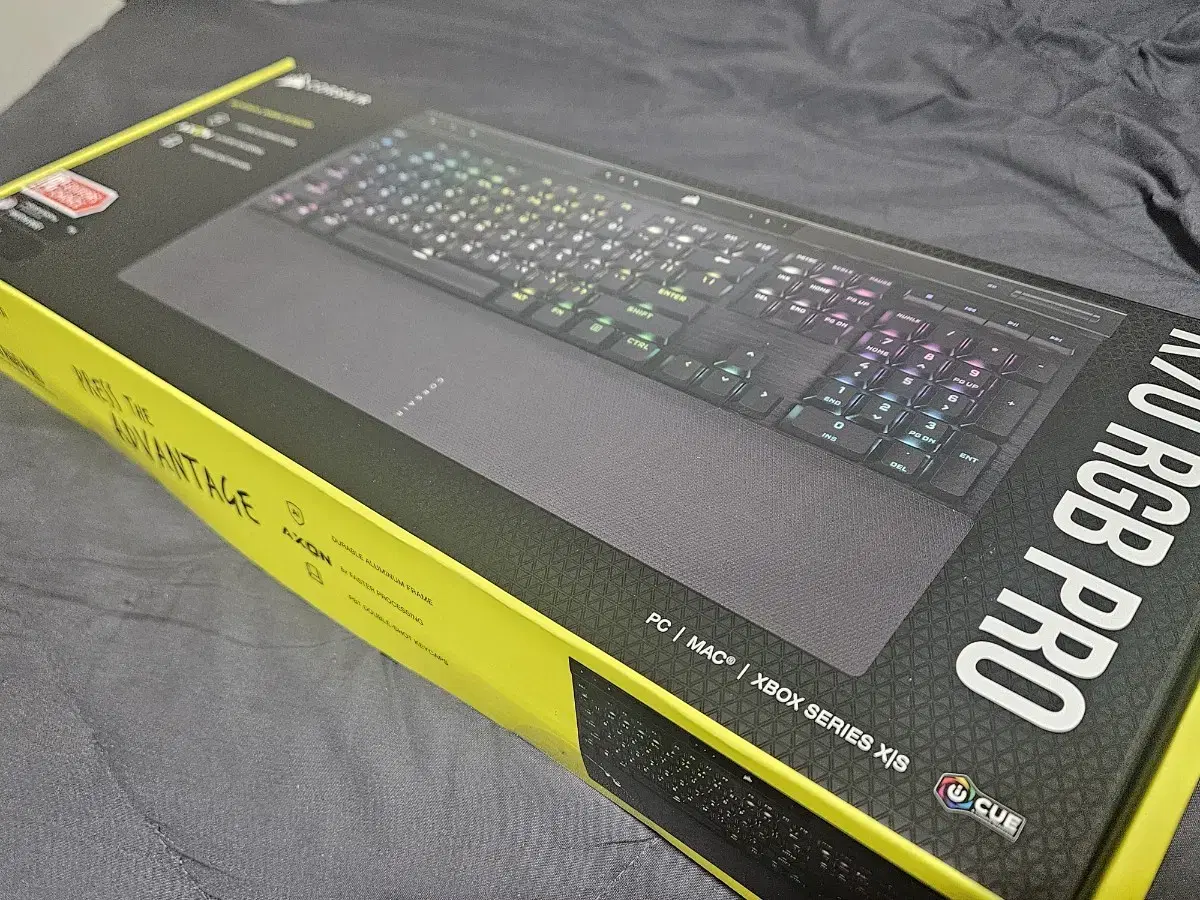 커세어 k70 pro rgb 저소음적축