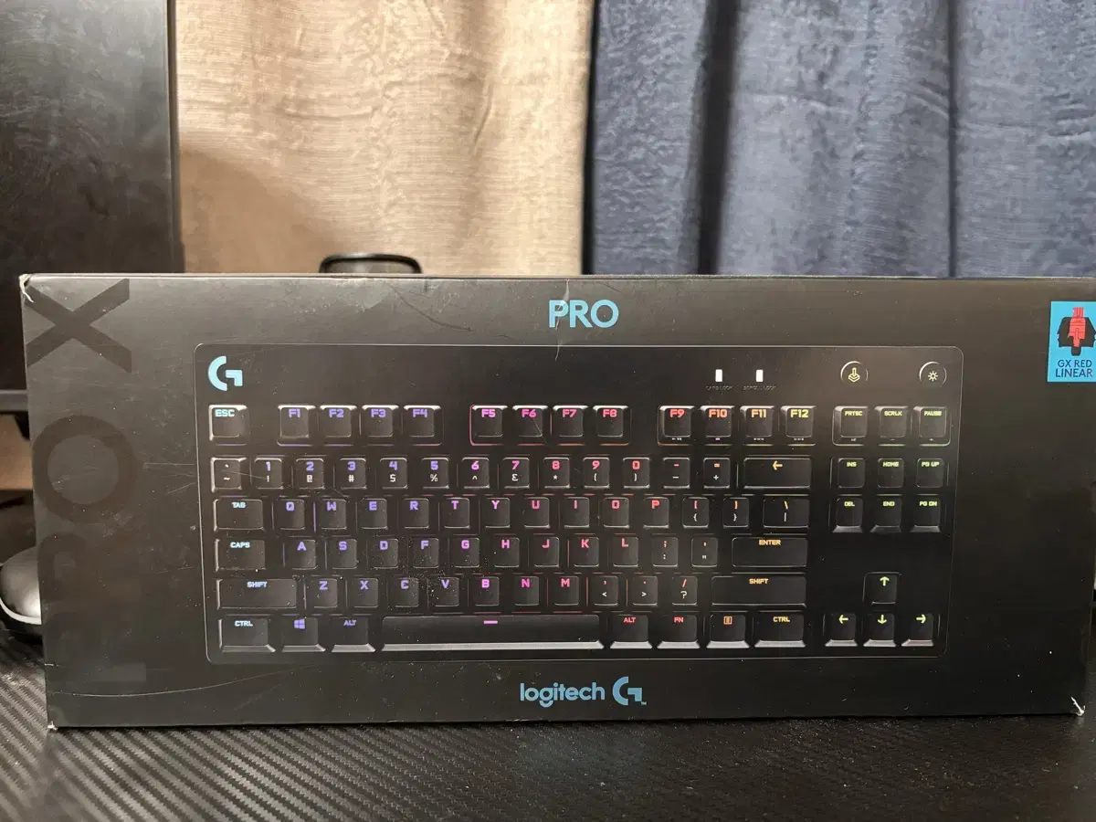 G pro x 적축 키보드 팔아요