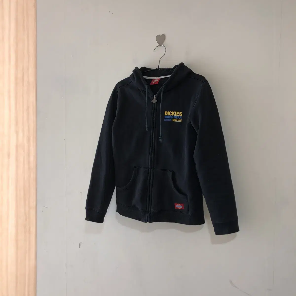 Vintage Dickies black hood zip up