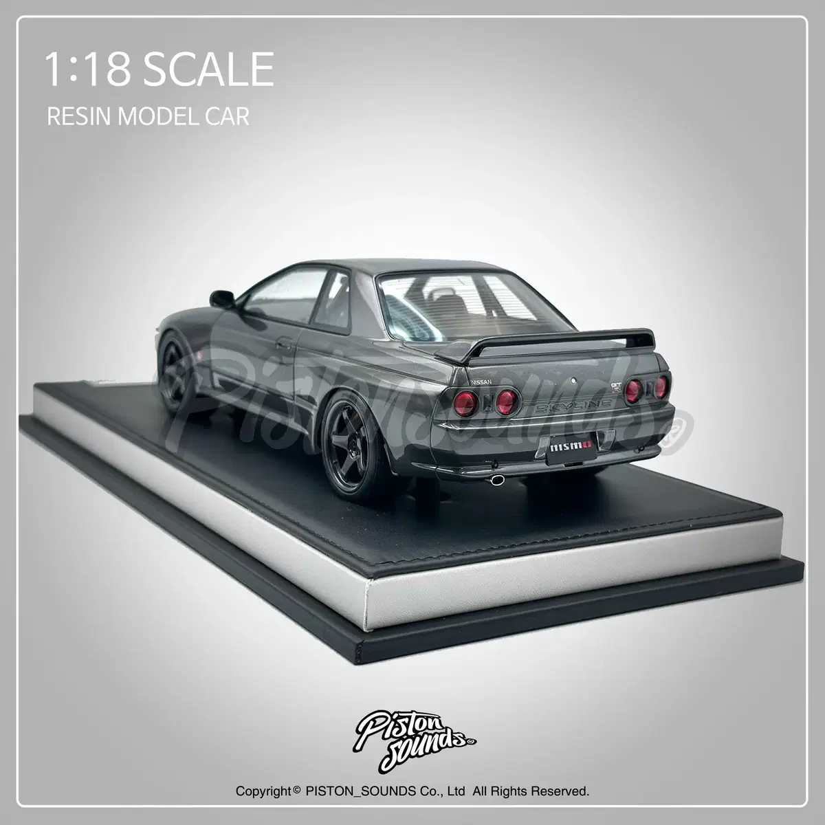 1:18스케일 닛산 스카이라인 GTR R32 니스모 레진모델 모터헬릭스