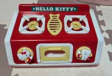 중고 헬로키티소꿉놀이 가스대 (약 50년 전 구매)