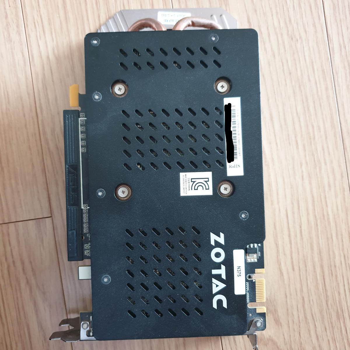 ZOTAC GTX960 본인 사용, 최초 구매자입니다.