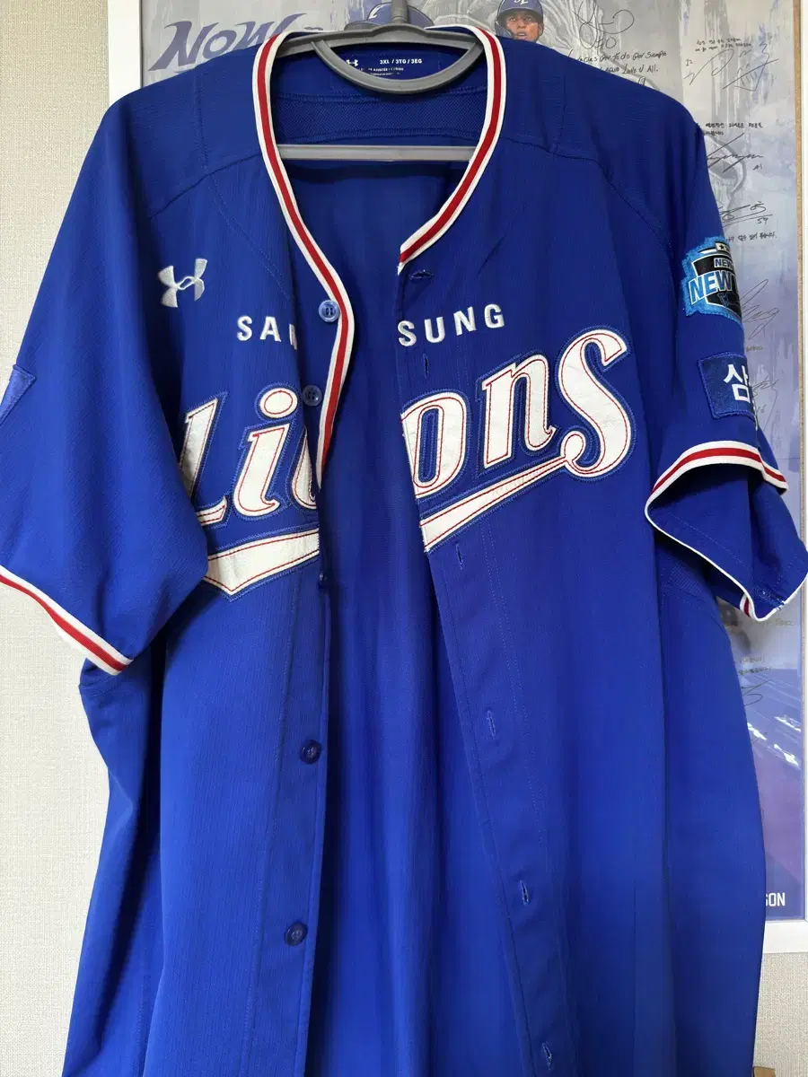 Samsung Lions Under Armour Authentic 115 (with mark remover marks)