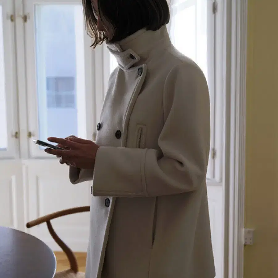 버뮬라 Burmula WOOL PEA COAT