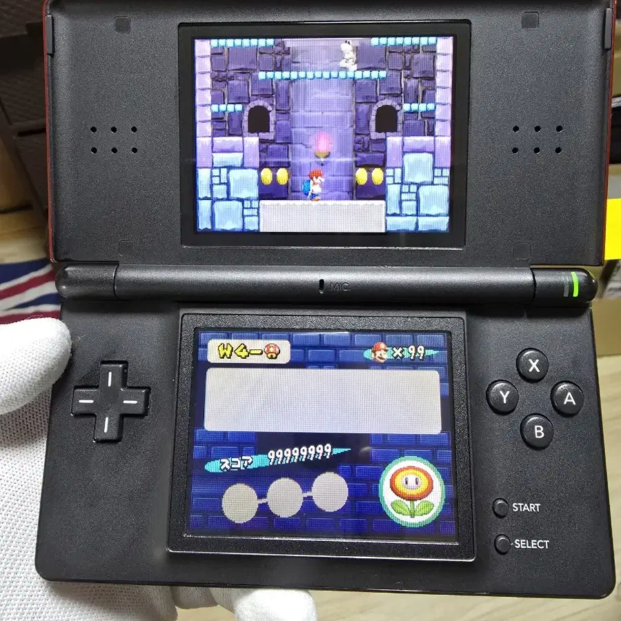 B+급 닌텐도 DS Lite DSL 크림슨블랙