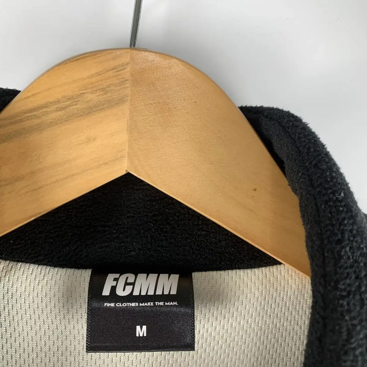 FCMM 블랙 조끼 후리스 M .250202