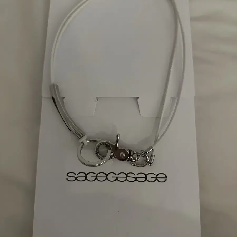 세이지가세이지 목걸이 3way Sproty Necklace White