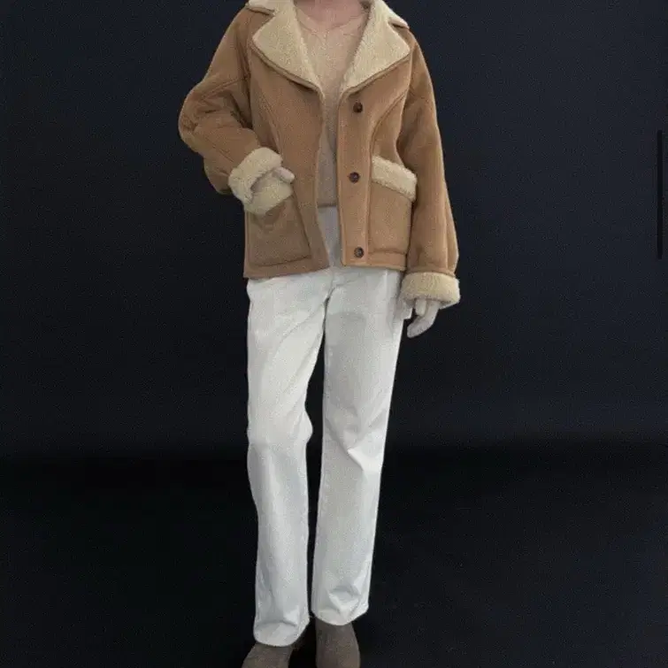 스튜디오솔트 무스탕 SHEARING MUSTANG JACKET