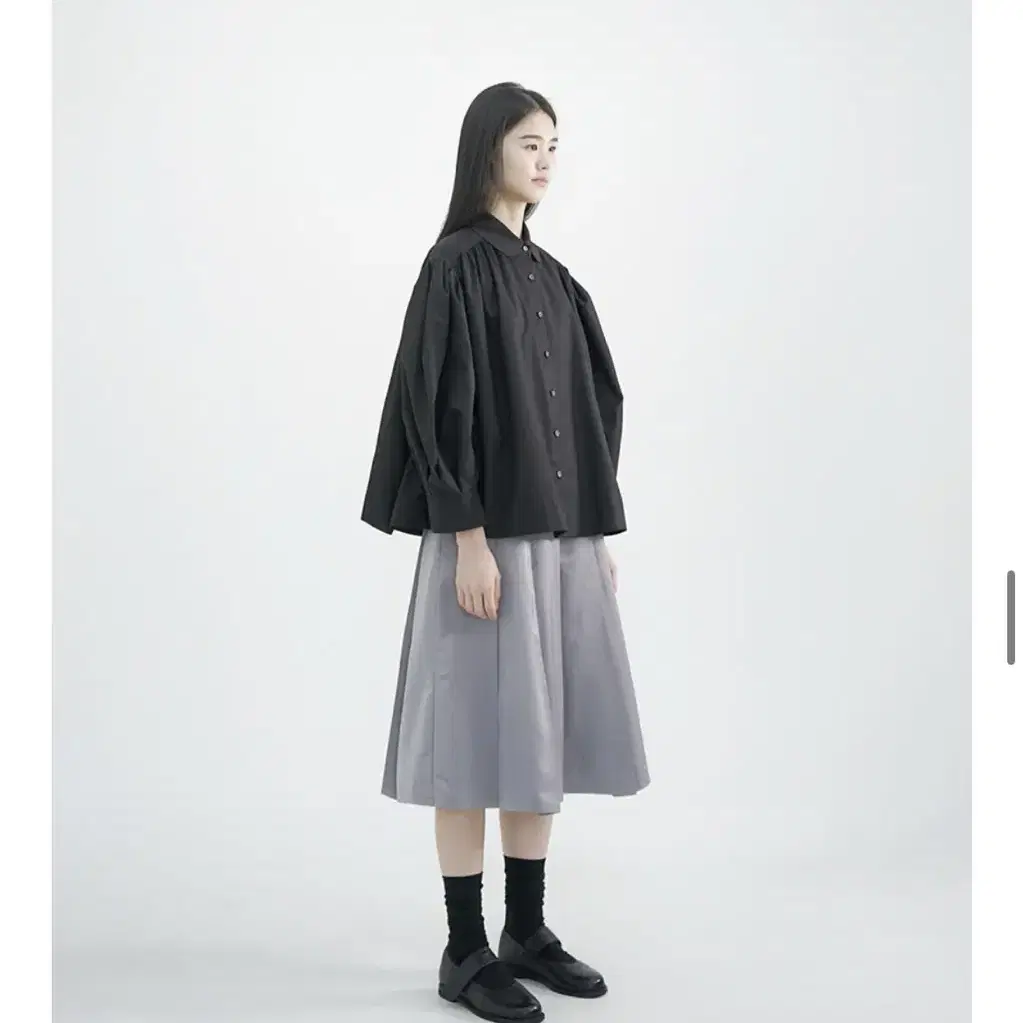 유노이아 eunoia wind pleats skirt 윈드 플리츠 스커트