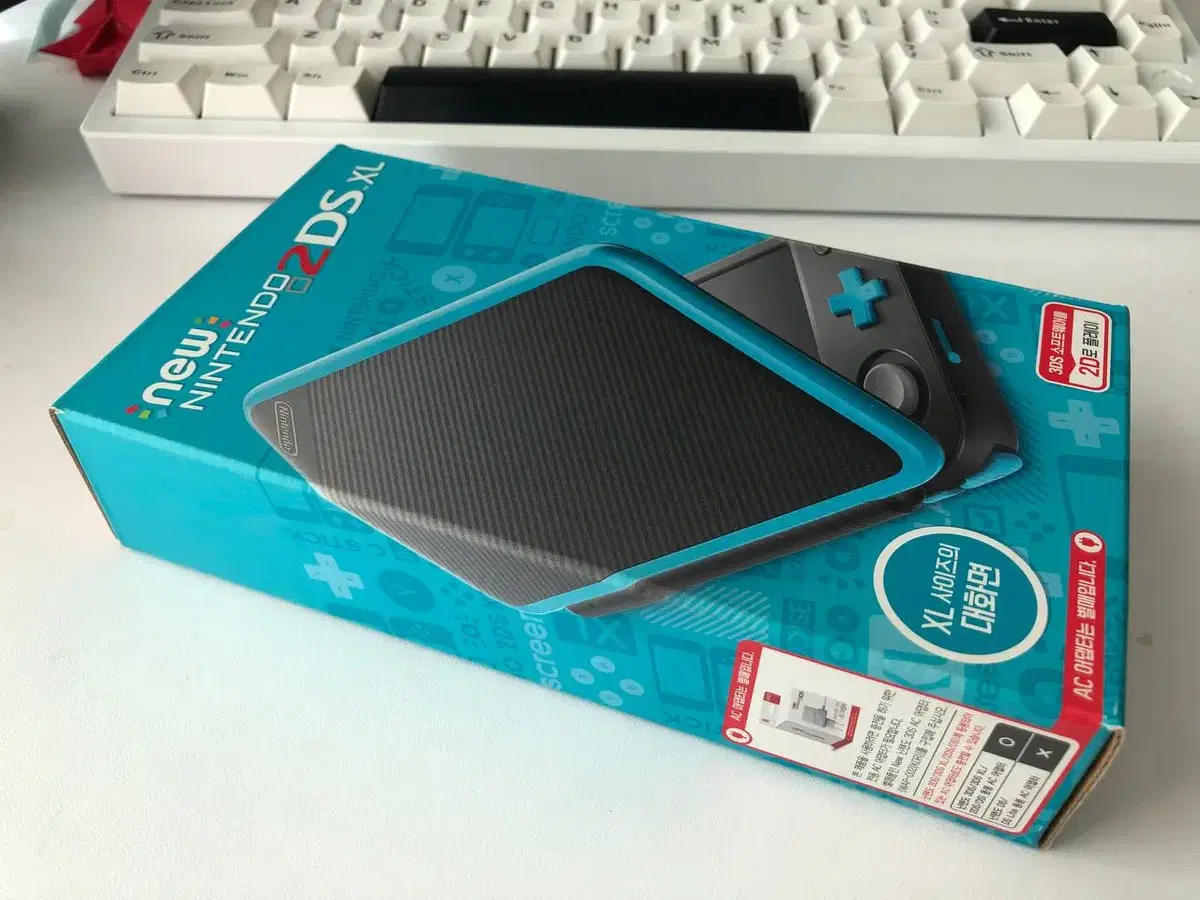 닌텐도 new 2ds xl 더콰이즈 미개봉 신품