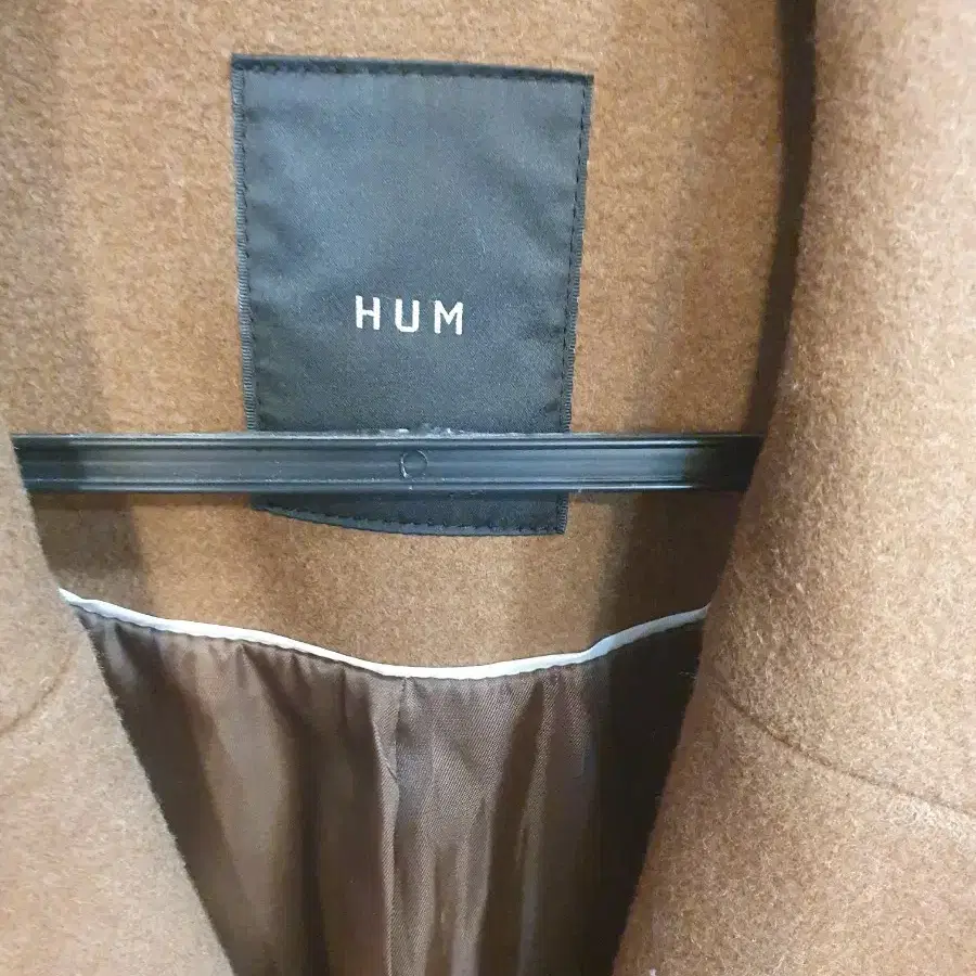 hum 오버핏 코트