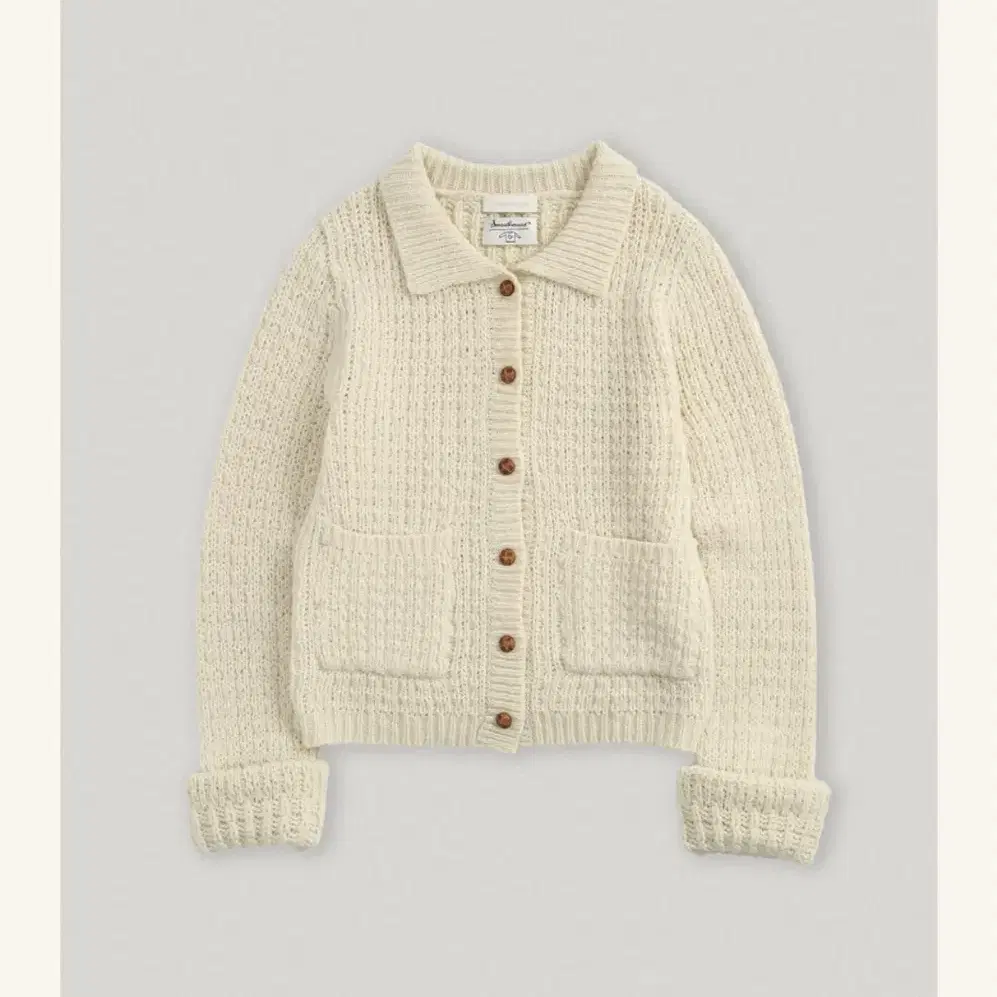 스무스무드 smoothmood Hannah Collar Knit Card