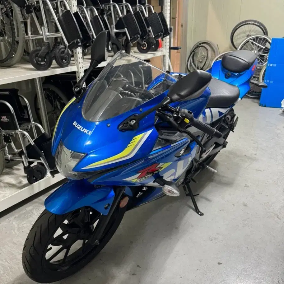 스즈키 gsx-r125 19년식 22@@@키로 블루