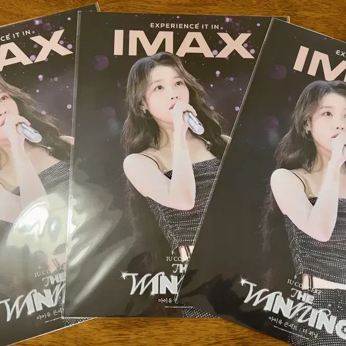 아이유 콘서트 : 더 위닝 CGV 2주차 특전 IMAX 아이맥스 포스터