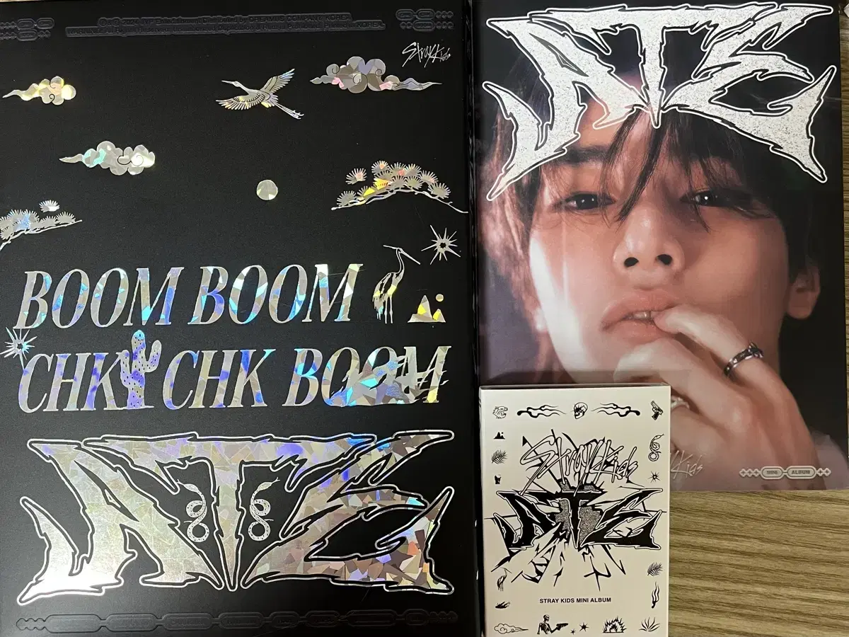 straykids ate limited album 네모 album 아코디언 i.n 스키즈