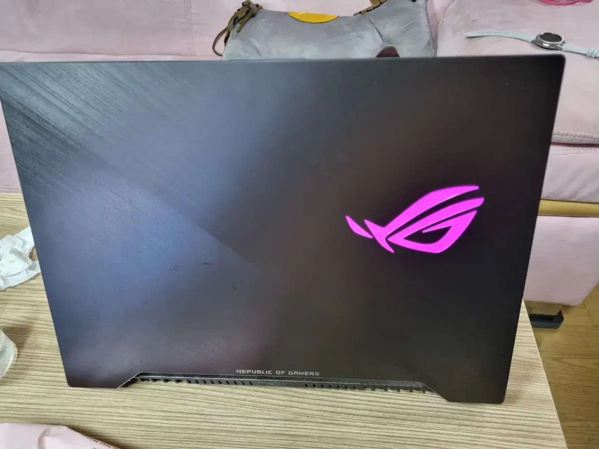 청주 개인)ASUS ROG I7 8750h GTX1070 게임 노트북