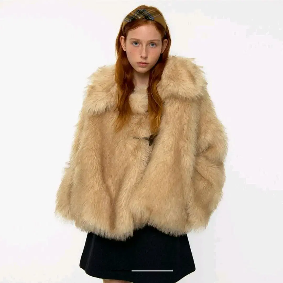 [45%할인] 루루서울 Fluffy Double Fur Jacket