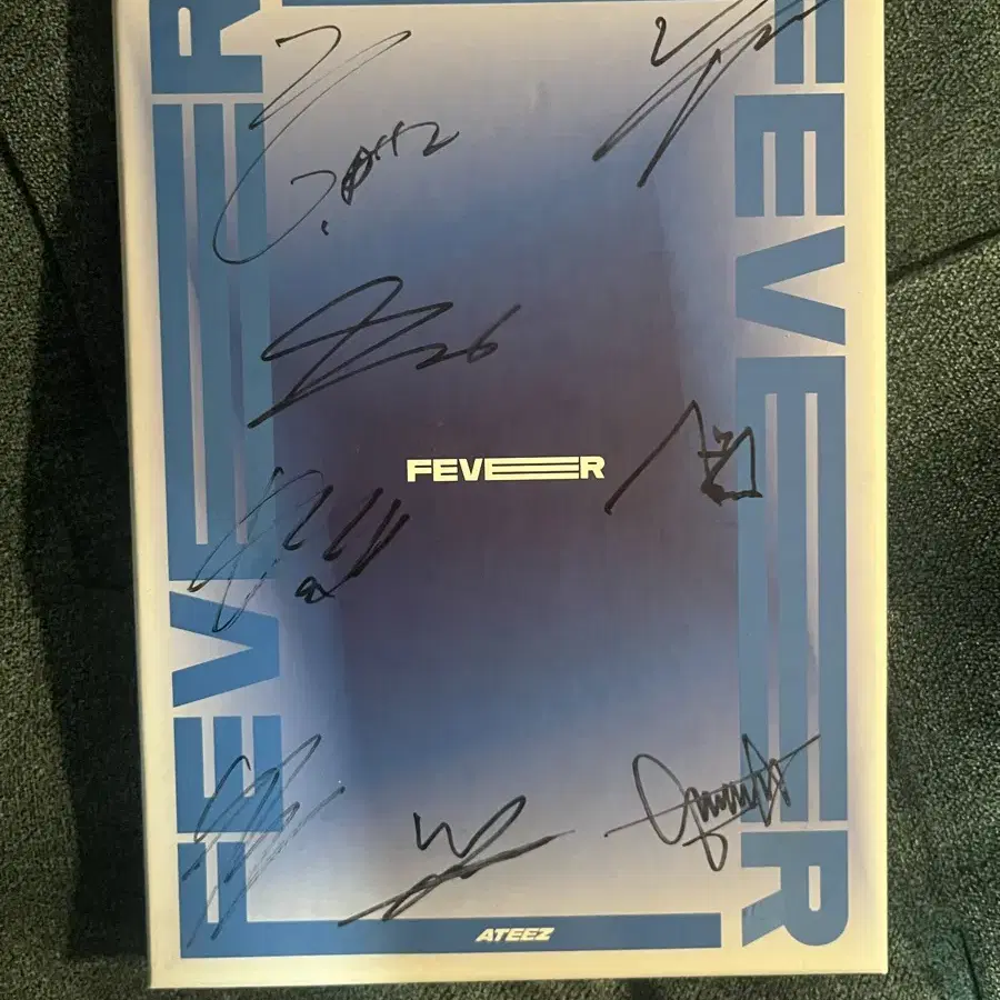 Ateez 에이티즈 친필 싸인앨범 판매 ㅂㅁ