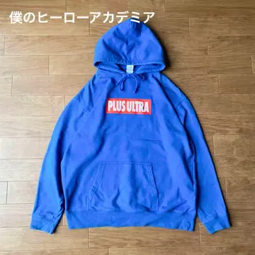 나의 히어로 아카데미아 PLUS ULTRA 후드티 파랑