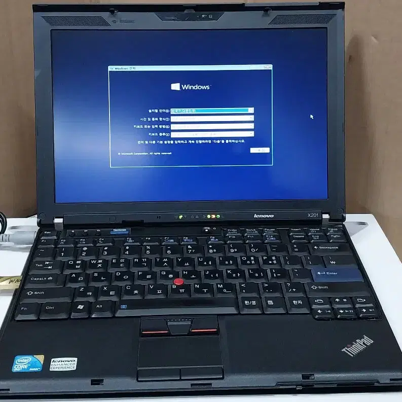 i5 노트북 레노버 씽크패드 X201/ i5/ 8G/ SSD 120G