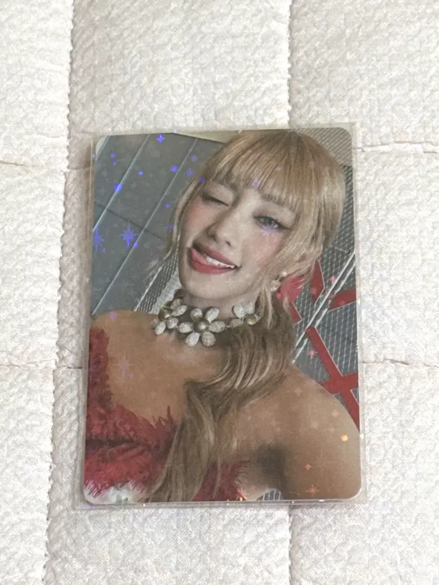 Gidle minnie photocard (Back cover signed)