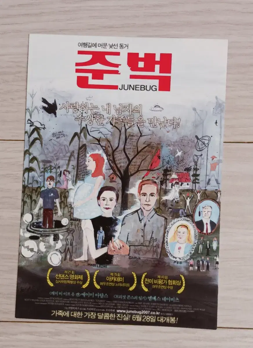 에이미아담스 준벅(2007년)엽서