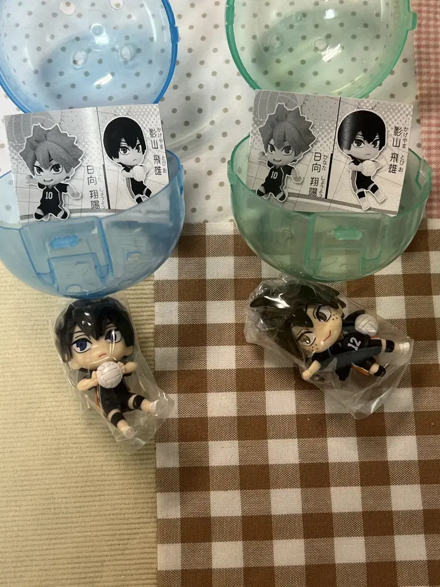 Haikyuu Figure keyring Kageyama, Yamaguchi