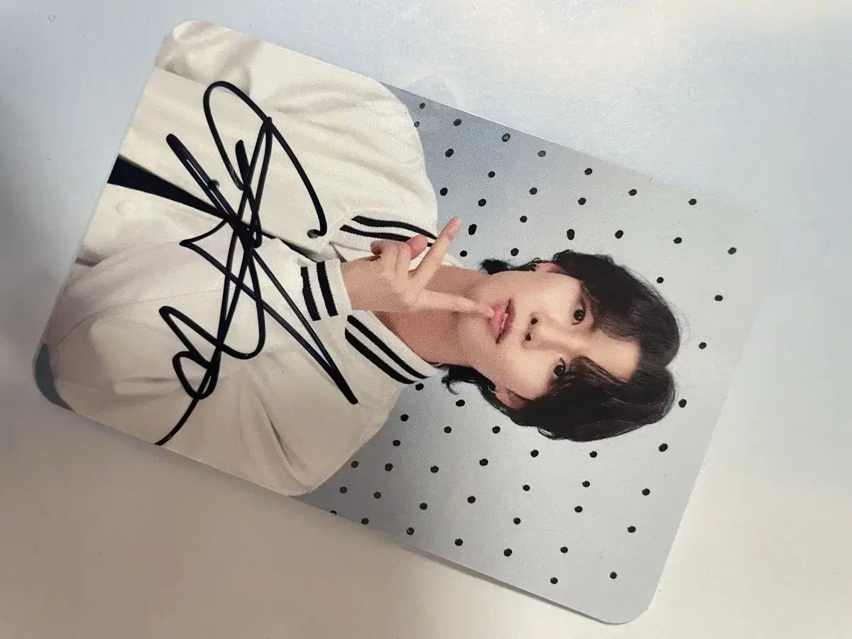 Universe League Admission Audience photocard Higher signature wts Keum Jin-ho Jang Kyung-ho Kai Li