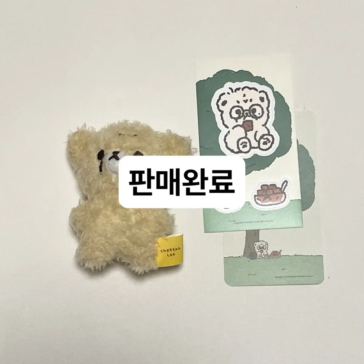 치타리 7cm 엔시티 마크 인형 키링