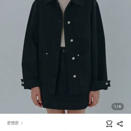 온앤온 중기장 데님 자켓 Medium Length Denim Jacket