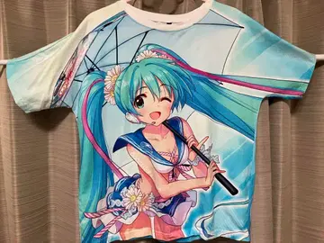 하츠네 미쿠 레이싱 미쿠 2019 태국 버전 풀그라 티셔츠 M 사이즈