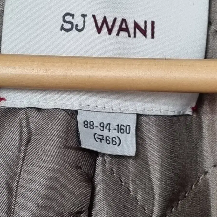 미사용)손정완sjwani 겨울코트 66 쑥색