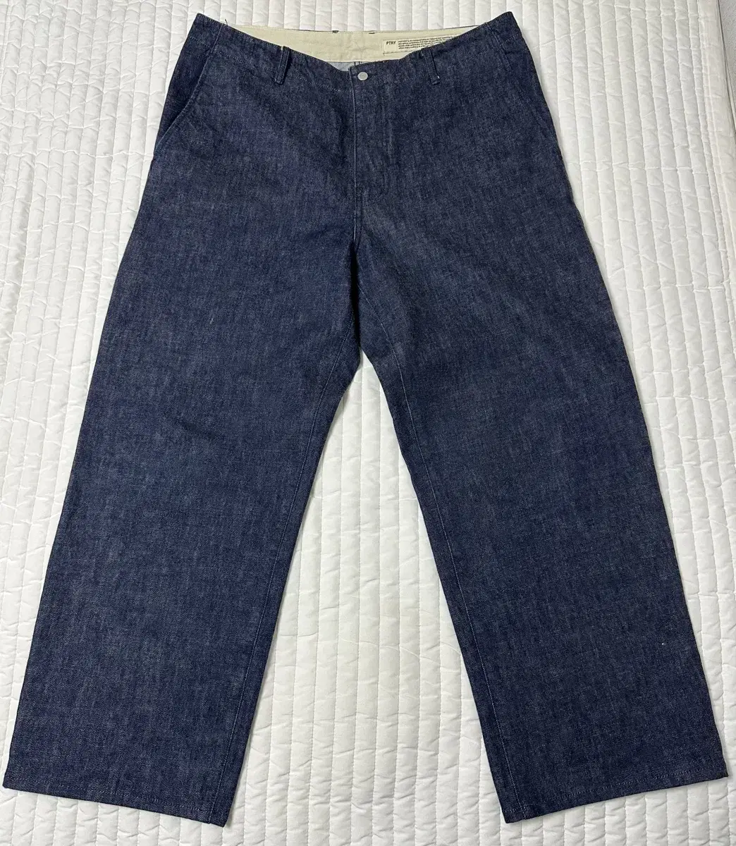 Pottery One Washed Wide Denim Blue 5