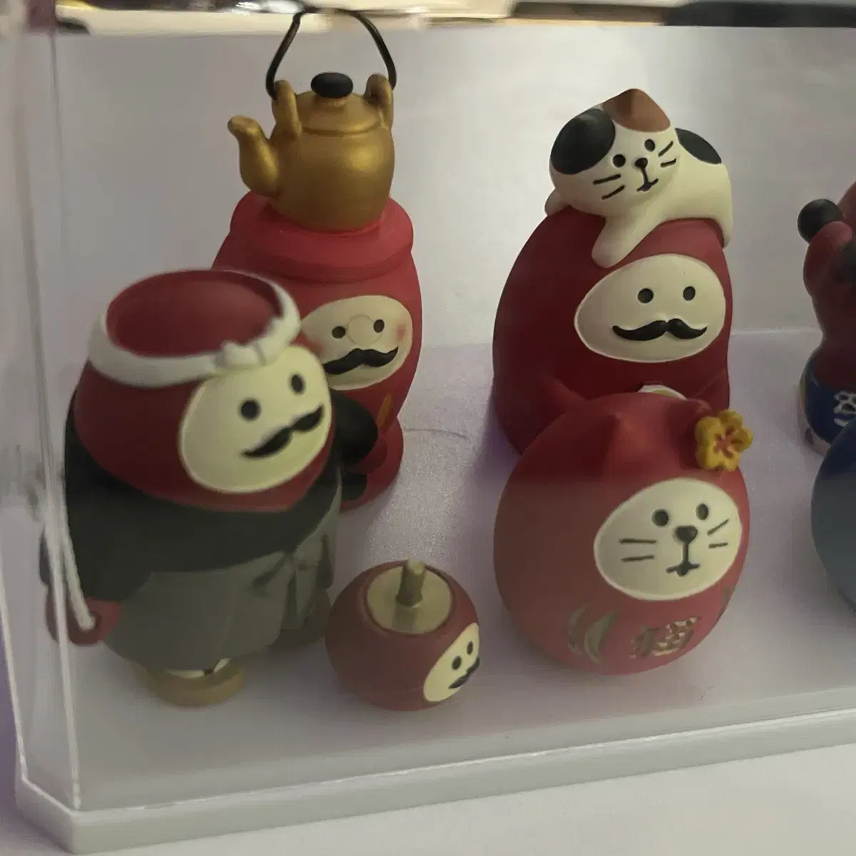 데꼴 콘콤브레 다루마 10종 피규어 일괄