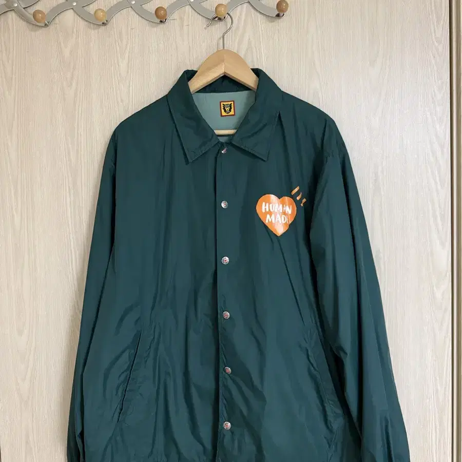 Human Made Coach Jacket Green (XXL)