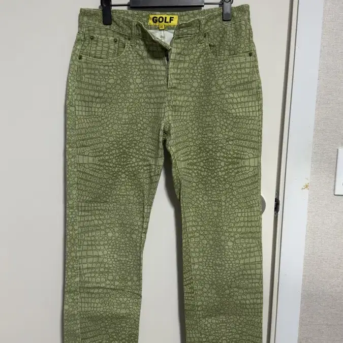 [32] 골프왕 Golf Wang Alligator Pants