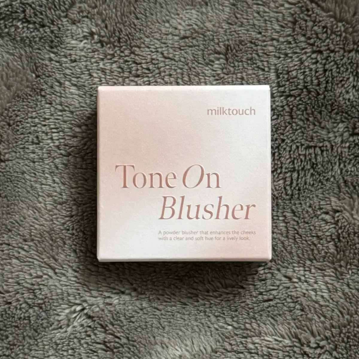 Milktea Tone On Blusher 01 Toasted Nuts