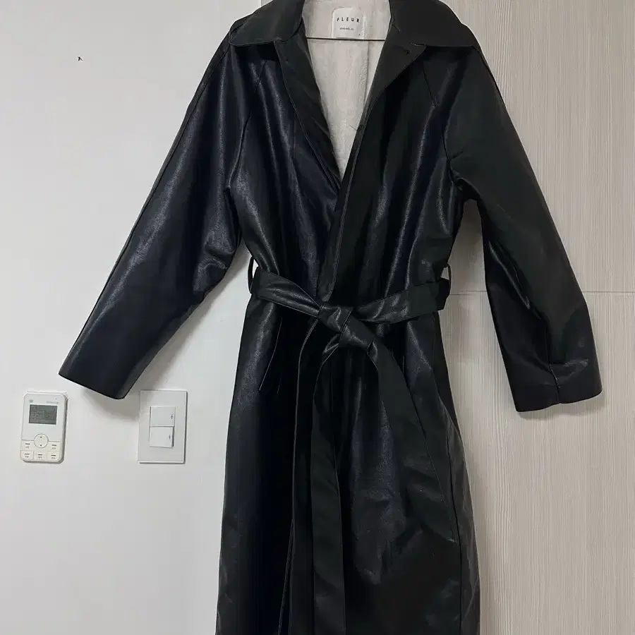 vintage leather coat/ 빈티지 레더 코트