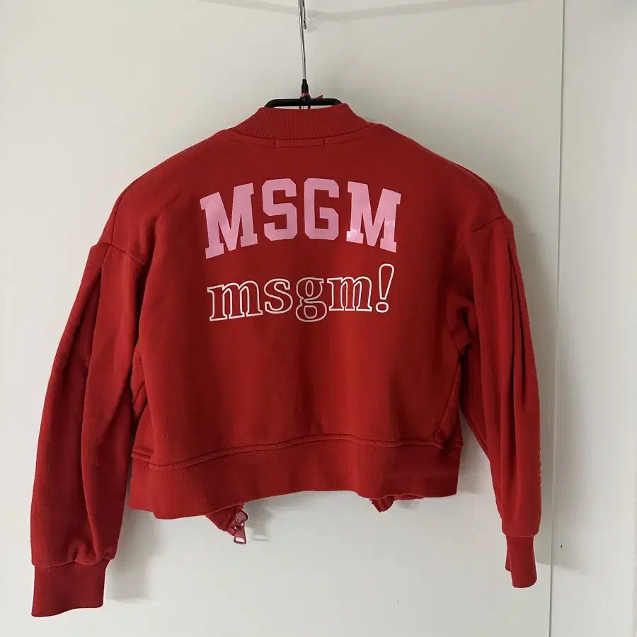 MSGM 키즈 기모 집업 6Y