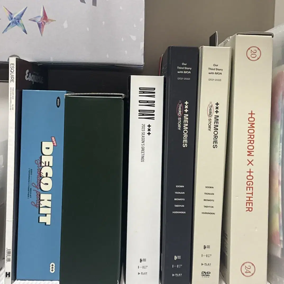 급처) 투바투 굿즈 데코키트 메모리즈 dvd 시즌그리팅 잡지 판매