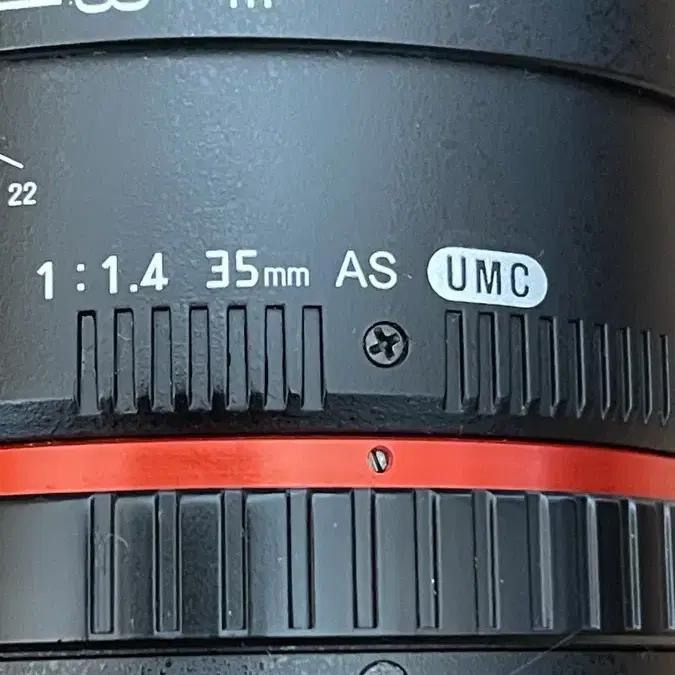 삼양 35mm F1.4 AS UMC 수동 단렌즈 소니 E마운트