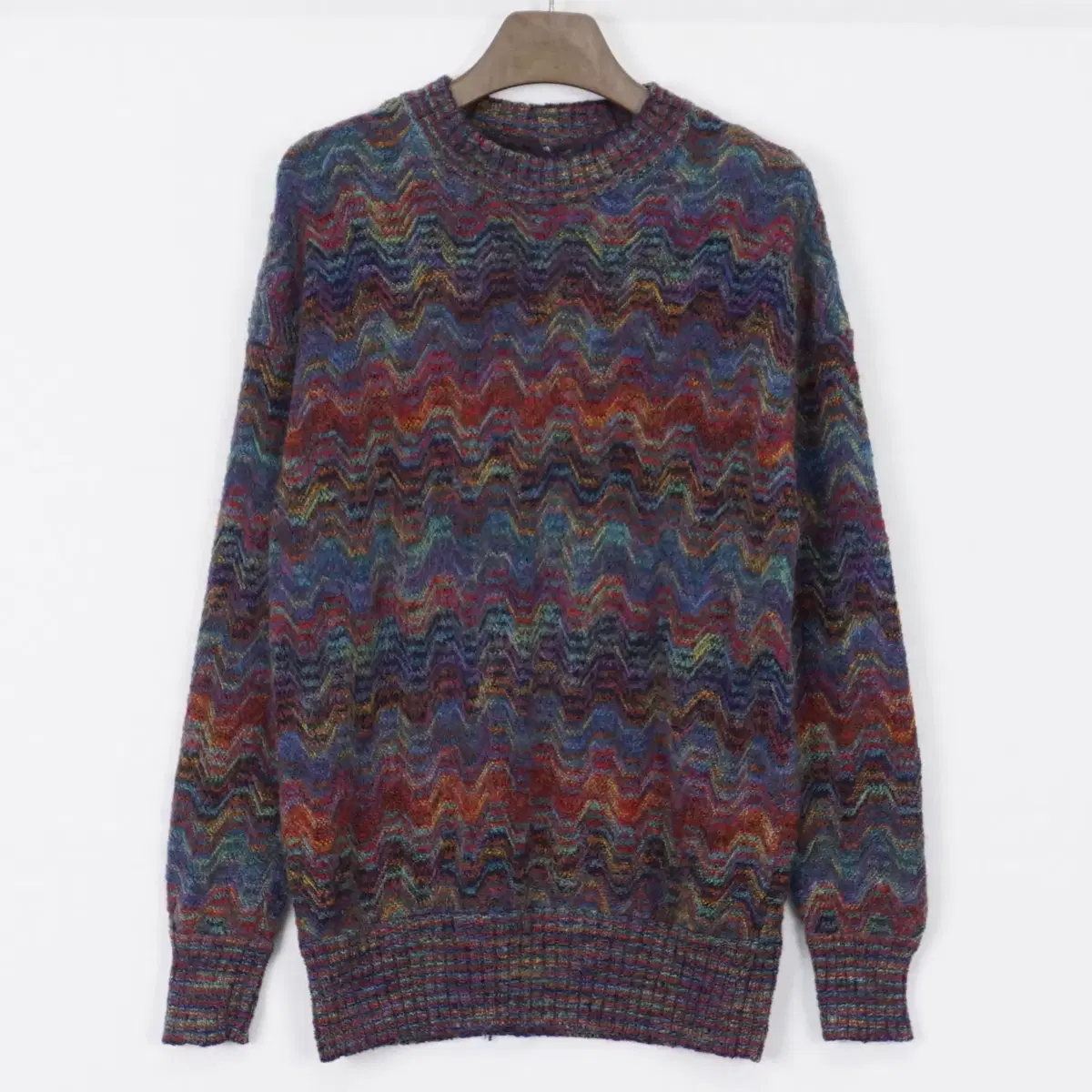 미쏘니 Missoni 정품 패턴 울 니트 55-66size