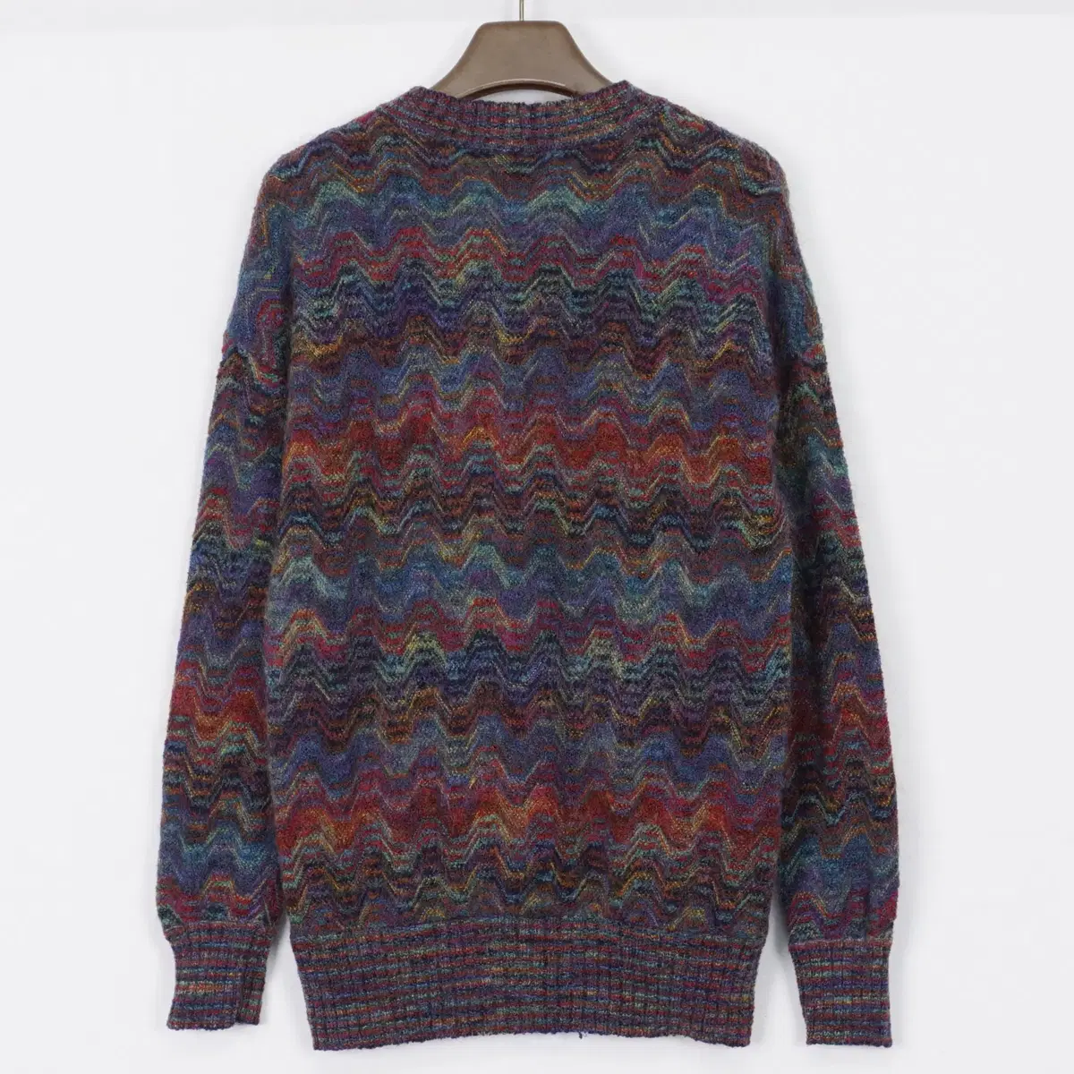 미쏘니 Missoni 정품 패턴 울 니트 55-66size